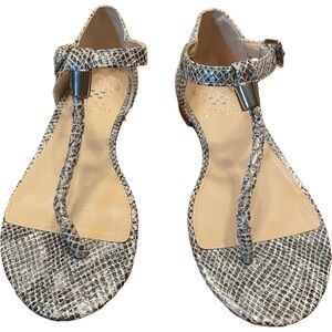 Snakeskin Patterned Vince Camuto sandals